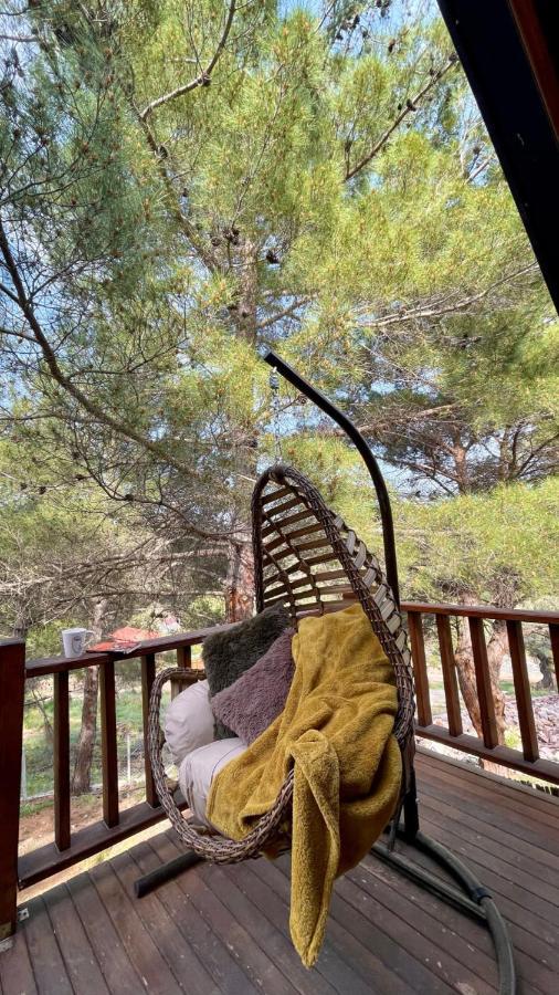 Panurlawoodenhouse Oezel Havuz& Sauna Mavi 外观 照片