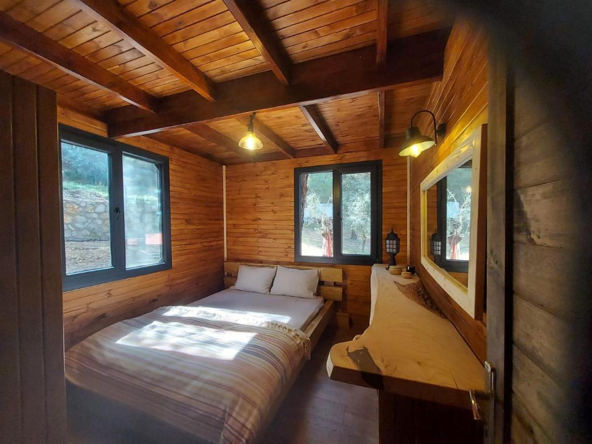 Panurlawoodenhouse Oezel Havuz& Sauna Mavi 外观 照片
