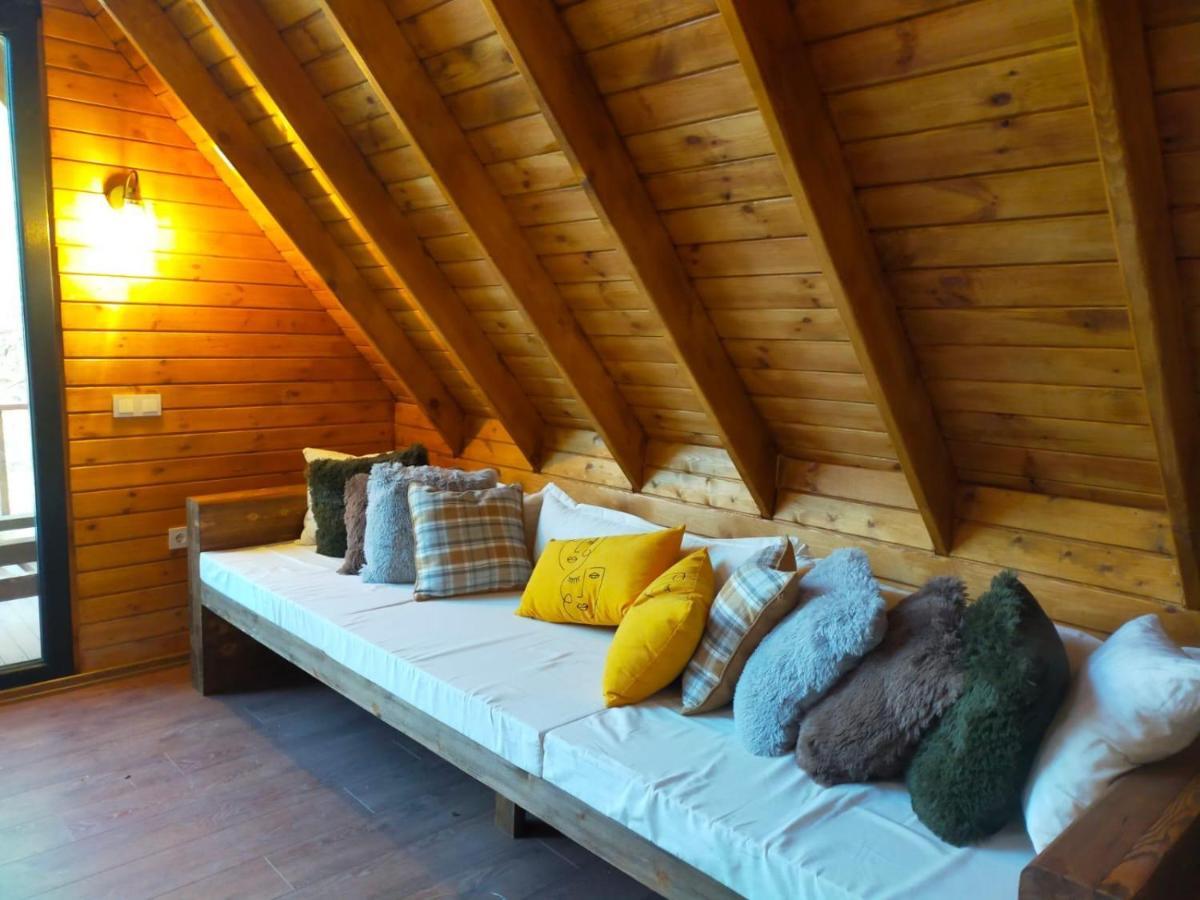 Panurlawoodenhouse Oezel Havuz& Sauna Mavi 外观 照片