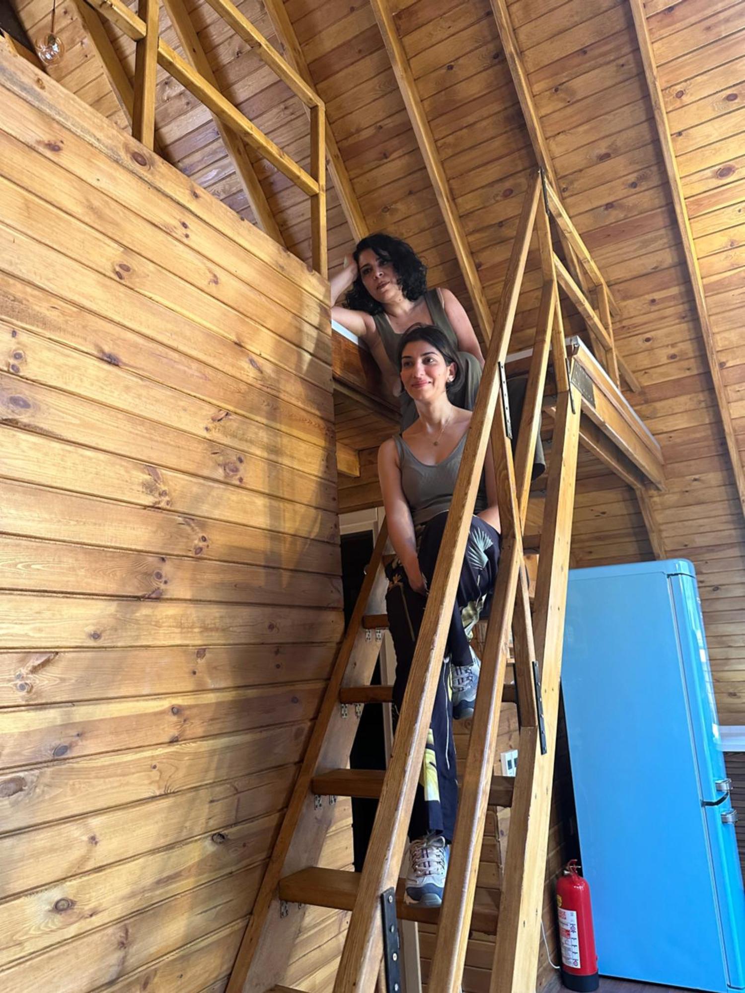 Panurlawoodenhouse Ozel Havuz& Sauna Mavi 外观 照片