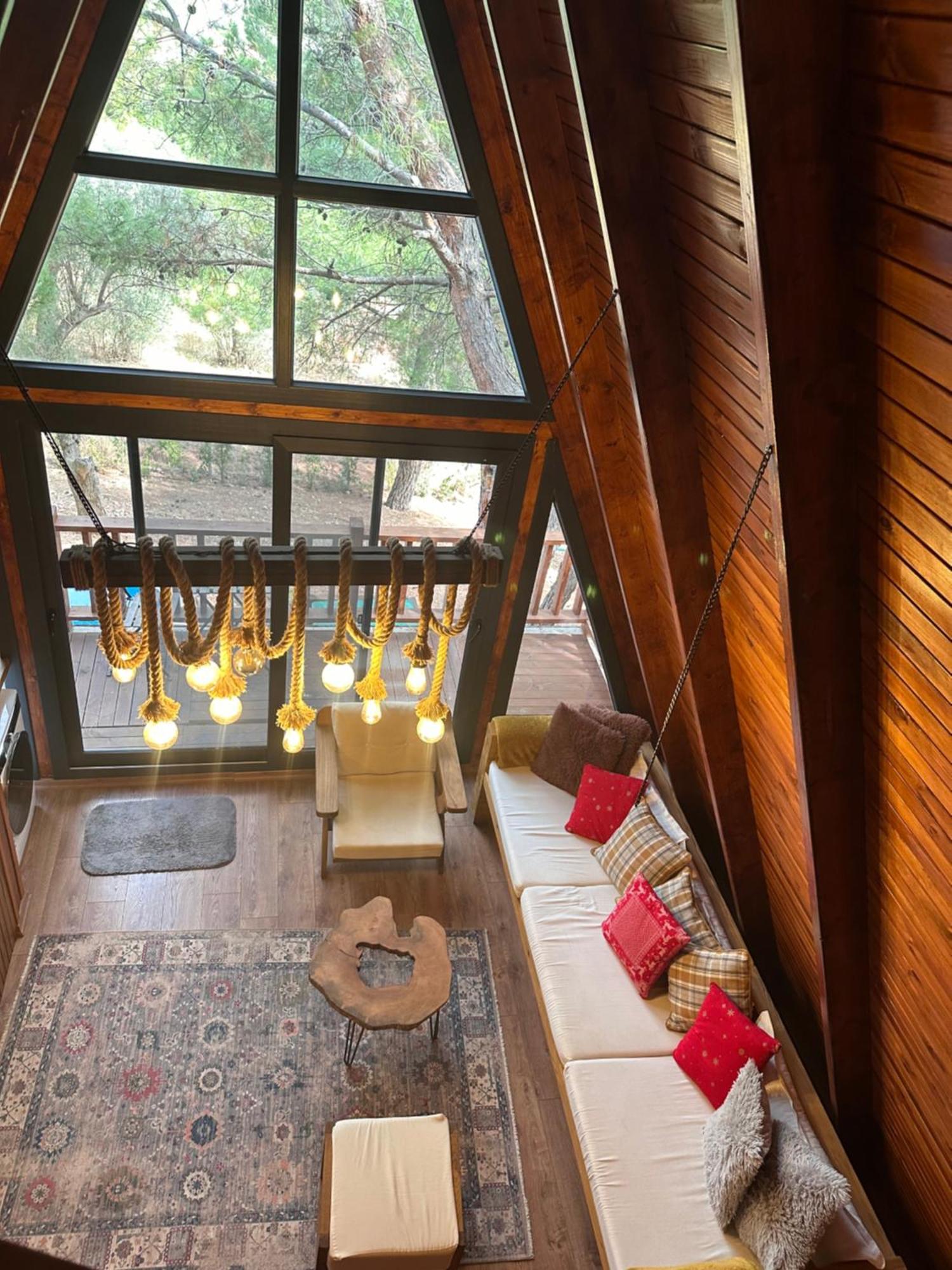 Panurlawoodenhouse Oezel Havuz& Sauna Mavi 外观 照片