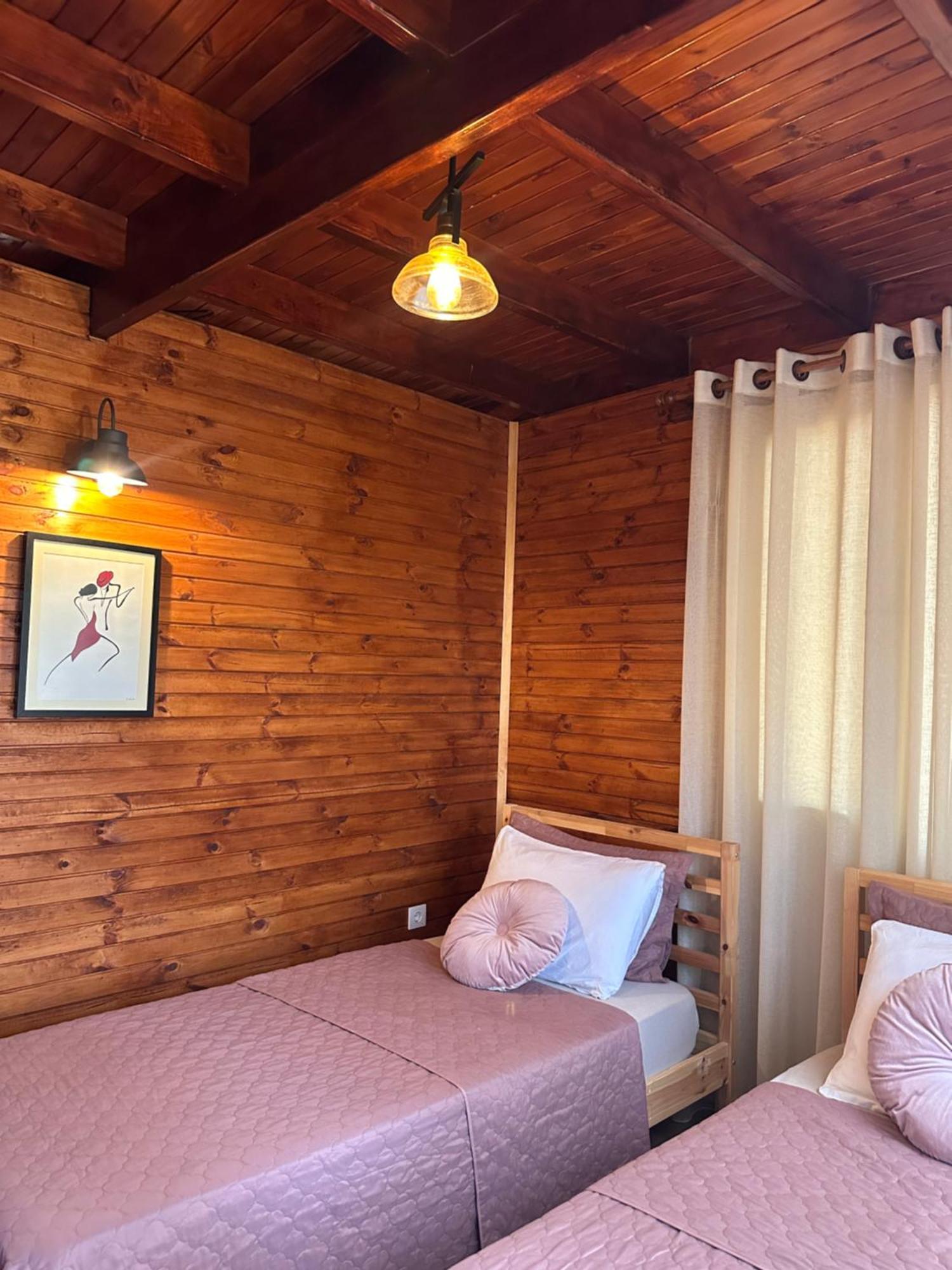 Panurlawoodenhouse Oezel Havuz& Sauna Mavi 外观 照片